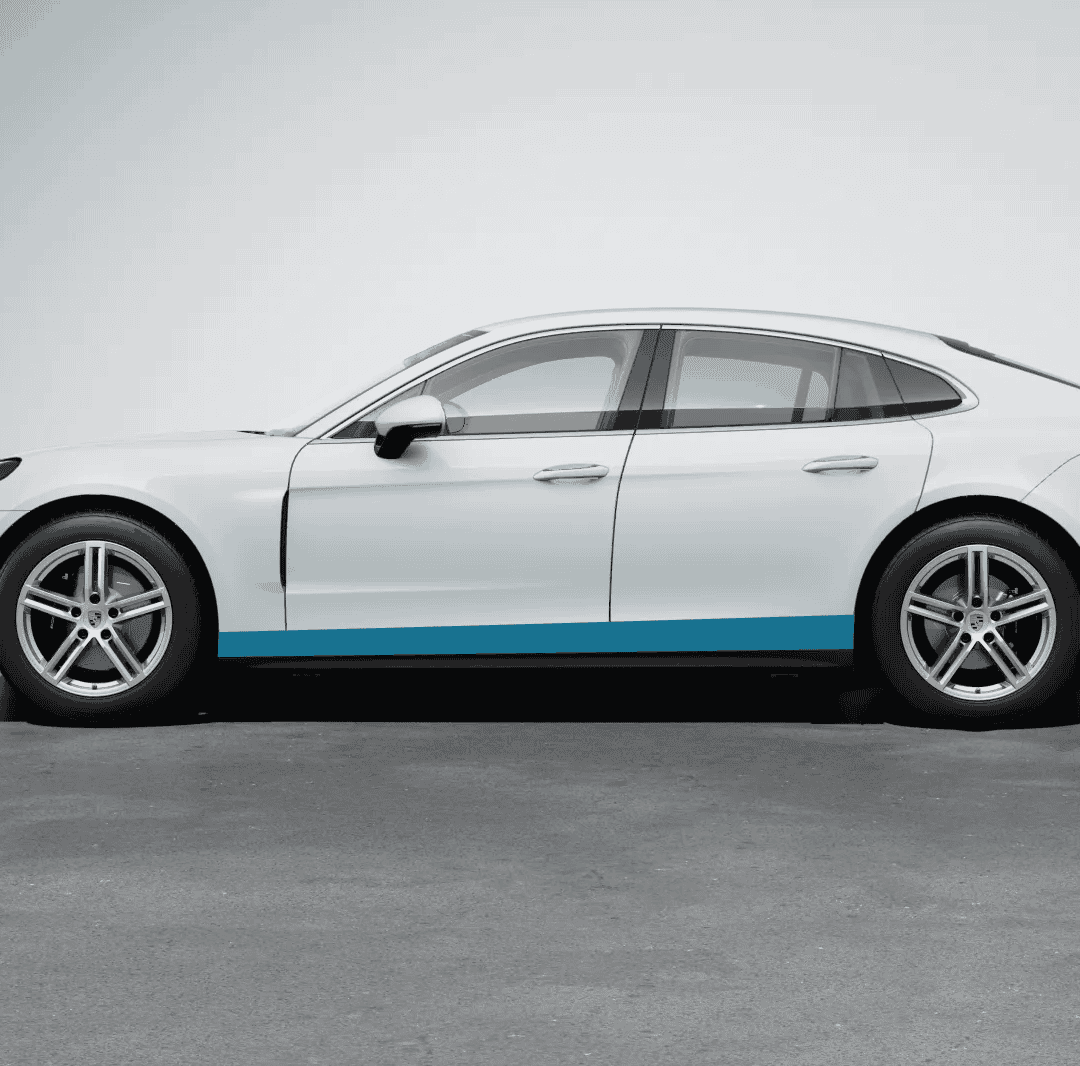 Rocker Panel Kit for Porsche Panamera with PPF protection. Enhance your vehicle's look and safeguard.